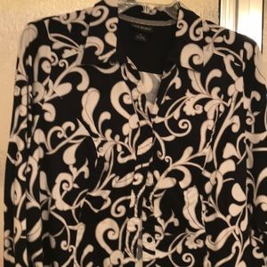 Lane Bryant button up blouse 2X